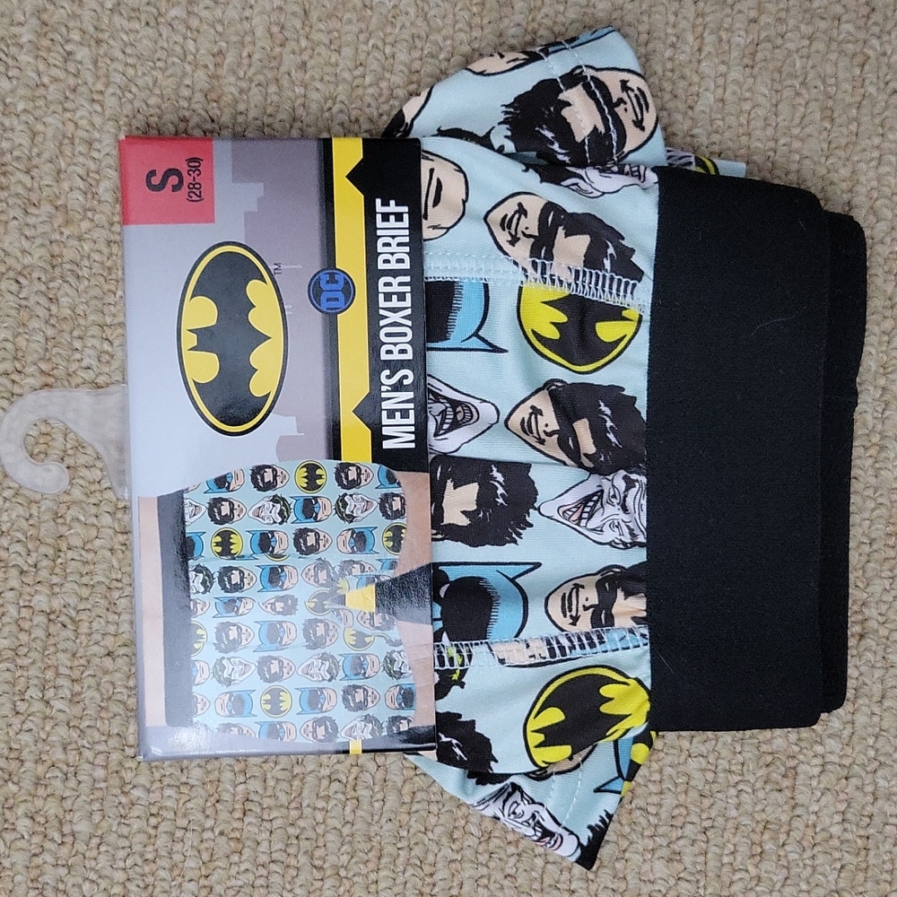 Mens Batman, Robin, Joker boxer brief